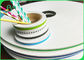 حفاظت از محیط زیست Recyclable 60gsm 120gsm کاغذ کاه رنگارنگ برای غذا