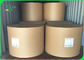 PE Coated Brown Kraft Paper ضد آب 50 - 500gsm برای ظروف غذاخوری جعبه