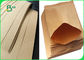 FDA 60gsm 80gsm قهوه ای رول جامبو کاغذی برای کیف های خرید سفارشی