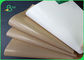 Weight 10gsm - 20 gsm FDA تایید شده است یک ورق کاغذ کرافت پلاستیکی پوشش داده شده در رول