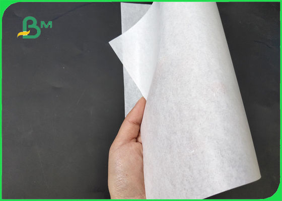 FSC / FDA تایید شده یک طرفه کرافت کاغذ سفید 35 / 40GSM ورق