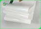 کاغذ کرافت سفید 100gsm با کاغذ 10 کیلوگرم مقاوم در برابر روغن PE، سفید کاغذ کرافت در رول