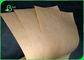 80gsm خوب مقاومت در برابر شکستگی مقاومت بالا کاغذ قهوه ای Kraft برای کیف