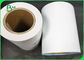 کاغذ استیکر حرارتی رنگ سفید PVC اثبات 40 * 30 سانتی متر برای چاپ بارکد