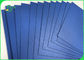 مقوا 1.3 میلی متر 1.5mm 720 * 1020mm کاغذ جامد لاک آبی رنگ برای پوشه های پرونده