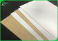 تابلو کاغذ Kraft کرافت یک طرفه ، رنگ قهوه ای سطح جامد سفید ، برای جعبه مواد غذایی