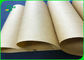 کاغذ بوش قهوه ای Kraft برای کیسه های مواد غذایی 610 * 860mm Virgin Wood Pulp 80gsm 120gsm