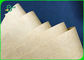 کاغذ بوش قهوه ای Kraft برای کیسه های مواد غذایی 610 * 860mm Virgin Wood Pulp 80gsm 120gsm