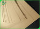 ورق کیسه های آرد قهوه ای طبیعی 40 - 80GSM FDA تایید ورق و ورق