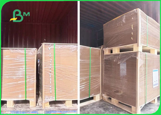 125gsm - 400gsm FSC کاغذ بوش کریستین Virgin Brown Kraft برای کیسه های کاغذی