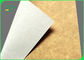کاغذ آستر پشتی سفید و کرافت با روکش یک طرف سفالی برای بسته بندی مواد غذایی