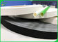 رول کاغذ درجه یک مواد غذایی جامد سیاه / جامد سبز 15MM عرض شکاف کاغذ Kraft برای مواد نی