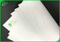کاغذ بدون چوب رول سفید دانه بلند سفید 80gsm 100gsm برای چاپ افست