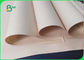 کاغذ بسته بندی درجه مواد غذایی 80g 80g Virgin Brown Pouch Kraft Paper Rolls Food Rolls