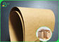 رول کاغذ کرافت قابل بازیافت قهوه ای 135gsm 400gsm FSC تأیید شده برای بسته بندی مواد غذایی