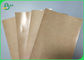 کاغذ صنایع دستی قهوه ای روکش دار ضد روکش ضد آب برای بسته بندی مواد غذایی سرخ شده