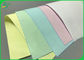 45gsm تا 50gsm CF CFB CB ورق کاغذ NCR بدون کربن سفید و رنگی