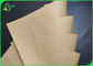 سختی خوب 60gsm 80gsm قهوه ای کاغذ کرافت رول رول ماده قابل بازیافت پاکت