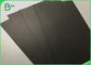 FSC تایید شده از رطوبت 350 گرم برنز کارتن سیاه و سفید قابل بازیافت لباس برچسب مواد