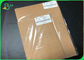 ورق کاغذ کرافت بدون روکش قهوه ای با گواهینامه FDA به اندازه A4 A5 بسته بندی مواد غذایی