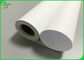 کاغذ پلاتر سفید 36 &quot;x 50m 20lb برای چاپ خمیر چوب کارخانه