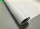 کاغذ پلاتر سفید 36 &quot;x 50m 20lb برای چاپ خمیر چوب کارخانه