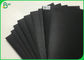 Jumbo Rolls 150g 200g Pure Black Kraft Cardstock Paper 70 * 100cm ورق
