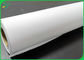 36 اینچ * 300 فوت 100gsm رول کاغذی باند سفید با روکش ممتاز برای چاپ جوهر افشان