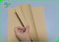 کاغذ بسته بندی رول کوچک 60 گرمی 80 گرمی براون کاغذی با وزن 25 کیلوگرم / رول