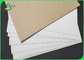 تخته کاغذ مواد غذایی با پوشش سفید تک طرفه 100% قابل کمپوست 325 گرم