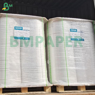 24g 28g 6000m رول سفید درجه غذایی سفتی خوب کاغذ بسته بندی کاه برای نوشیدنی کاه بسته بندی کاه