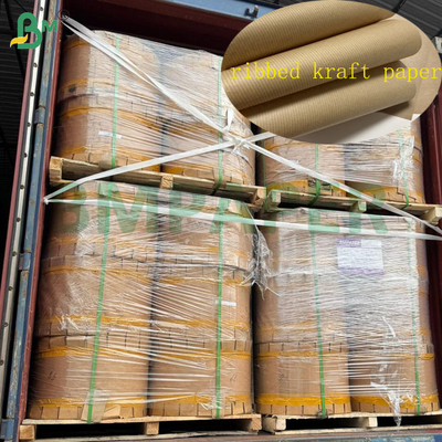60 گرمی 70 گرمی کاغذ کرافت قهوه ای بدون رنگ برای بسته بندی 1100 میلی متر 1200 میلی متر