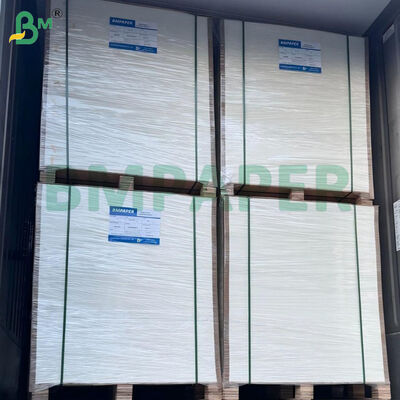 390gm White Coaster Board 455mm X 650mm Uncoated Folding Boxboard (Uc2) با رنگ های سفید