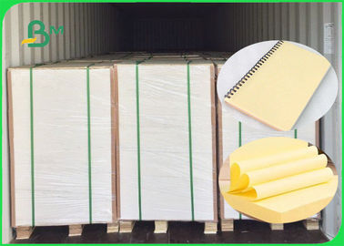 70GSM 80GSM زرد Woodfree مقاله / اوراق قرضه 100٪ پالپ ویرجین FSC خبره