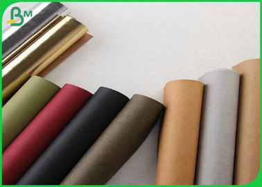 رول پارچه کرافت قابل شستشو با رنگ 0.55MM مختلف برای ساخت کیف های دستی