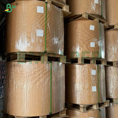 کاغذ کرافت گلاز شده ماشینی 100% خمیر چوب بکر، رول 40-60 گرم