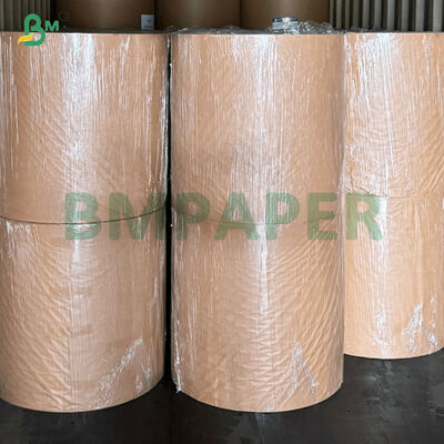 رول کاغذ حرارتی نیمه براق خود چسب 80 سانتی‌متری 55 گرمی