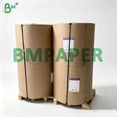 رول کاغذ گریس پروف 45 گرم عرض 565 میلی متر، کیت غذایی سفید قهوه ای درجه 3 - 10 اینچ