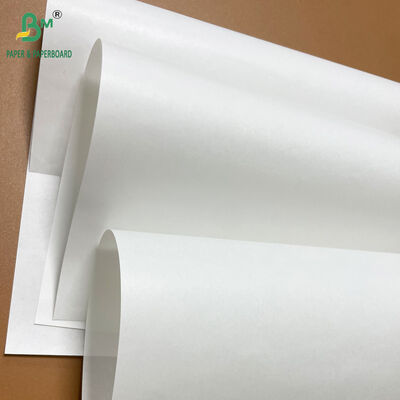کاغذ کرافت سفید شده گلیز شده با درجه غذایی 35 گرم 40 گرم 45 گرم در رول