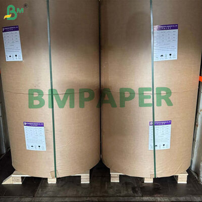 کاغذ متالایز نقره‌ای ضد آب با مقاومت در برابر رطوبت 68 گرمی 70 گرمی برای برچسب آبجو 70 سانتی‌متر