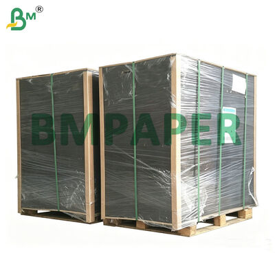 1.5mm Double Sided Black Cardstock For Premium Boxes Making, 1200gsm X 70cm X 100cm