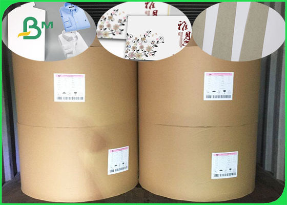 FSC 250/300 / 400gsm C1S خاکستری پشت جانبی براق با سفید 1mm 2mm 3mm