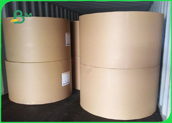 80gsm 90gsm مقاله صنایع دستی سفید 100٪ ایمن می تواند به صورت رول برای کیسه آرد چاپ شود