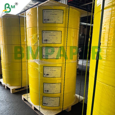 NCR Paper Carbonless Copy Paper Roll با 100٪ فیبر های تازه، وزن پایه 48gsm - 80gsm و پوشش CB CFB CF