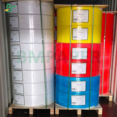 78 گرام CB CFB CF زرد سفید صورتی کاغذ کپی بدون کربن 214MM