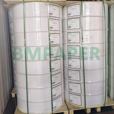 65gsm 70gsm کاغذ چهره برچسب حرارتی برای سوپرمارکت برچسب های سه ثابت ، قابل چاپ با سرعت بالا