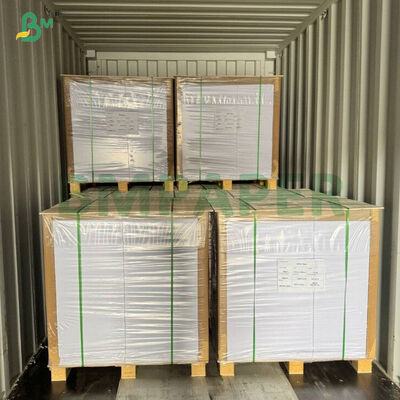 یک طرف درخشان 70 GSM سفید مرطوب - رول کاغذی برای برچسب آبجو