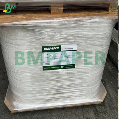 رول های کاغذ بسته بندی سبک وزن سفید یا چاپ سفارشی برای بسته بندی نی های جداگانه