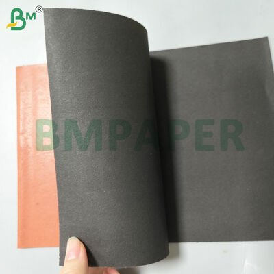 کوله محافظ میوه مواد کاغذی قرمز / قهوه ای بیرون سیاه درون