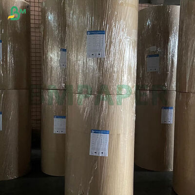 کاغذ حرارتی نیمه براق خود چسب 70 گرمی عرض 640 میلی‌متر 690 میلی‌متر